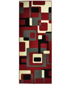 Moderne loper Retro - rood - overzicht boven, thumbnail Moderne loper Retro - rood - overzicht boven, thumbnail