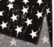 Modern vloerkleed Stars - grijs - close up, thumbnail
