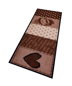 Keukenloper Coffee Wasbaar 30°C - overzicht schuin, thumbnail