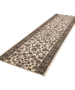 Design loper Vintage - crème - overzicht schuin, thumbnail