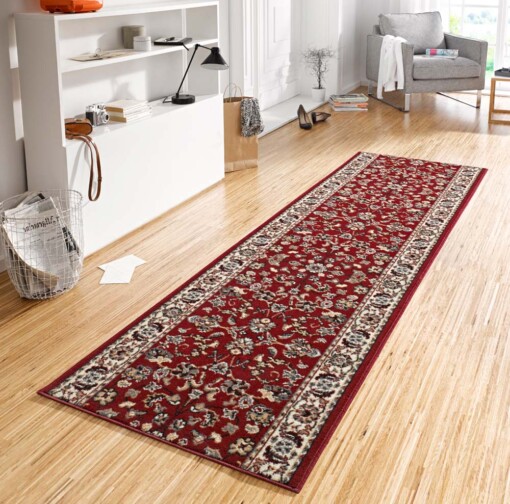 Design loper Vintage - rood - sfeer