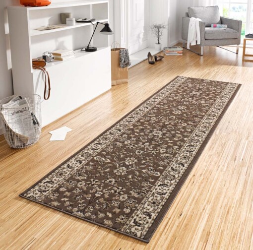 Design loper Vintage - bruin - sfeer
