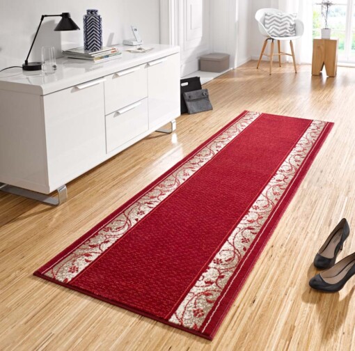 Design loper Plant - rood - sfeer