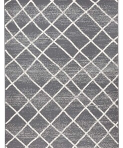 Design vloerkleed Rhombe - grijs/crème - overzicht boven, thumbnail Design vloerkleed Rhombe - grijs/crème - overzicht boven, thumbnail