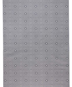 Design vloerkleed Quadrangle - grijs/crème - overzicht boven, thumbnail Design vloerkleed Quadrangle - grijs/crème - overzicht boven, thumbnail