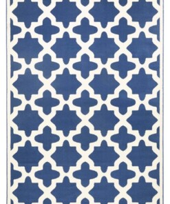 Design vloerkleed Noble - blauw/crème - overzicht boven, thumbnail Design vloerkleed Noble - blauw/crème - overzicht boven, thumbnail