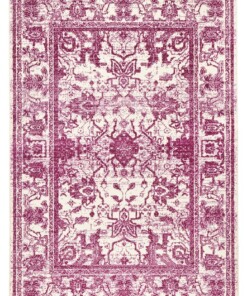 Design vintage tapijt Glorious - violet/crème - overzicht boven, thumbnail Design vintage tapijt Glorious - violet/crème - overzicht boven, thumbnail