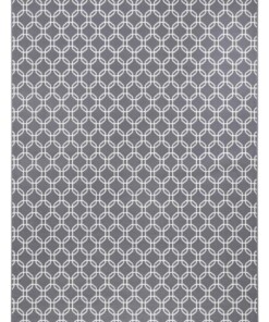 Design vloerkleed Chain - grijs/crème - overzicht boven, thumbnail Design vloerkleed Chain - grijs/crème - overzicht boven, thumbnail