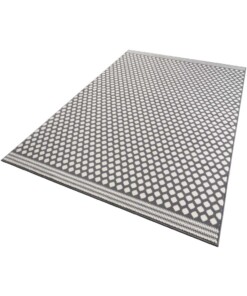 Design vloerkleed gestippeld Capri - grijs/crème - overzicht schuin, thumbnail Design vloerkleed gestippeld Capri - grijs/crème - overzicht schuin, thumbnail