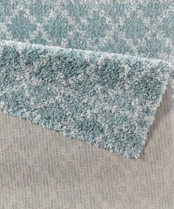 Modern design vloerkleed Cameo - blauw/crème - close up, thumbnail Modern design vloerkleed Cameo - blauw/crème - close up, thumbnail