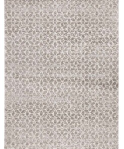 Hoogpolig modern vloerkleed Nova - grijs - overzicht boven, thumbnail