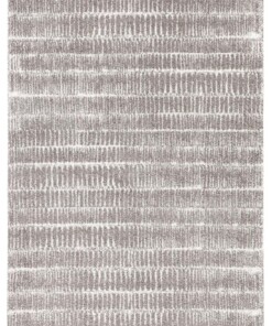 Hoogpolig modern vloerkleed Nova -grijs - overzicht boven, thumbnail