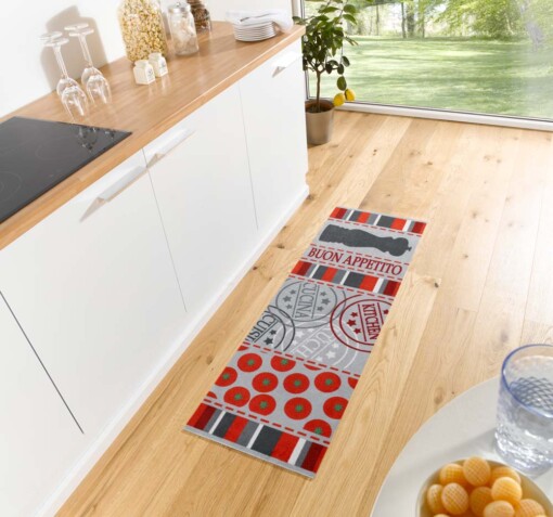 Design Keukenloper Buon Appetito Wasbaar 30°C - sfeer