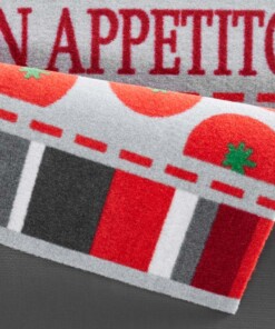 Design Keukenloper Buon Appetito Wasbaar 30°C - close up