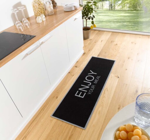 Keukenloper "Enjoy your meal" 102611 Wasbaar 30°C - sfeer