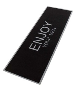 Keukenloper "Enjoy your meal" 102611 Wasbaar 30°C - overzicht schuin, thumbnail Keukenloper "Enjoy your meal" 102611 Wasbaar 30°C - overzicht schuin, thumbnail