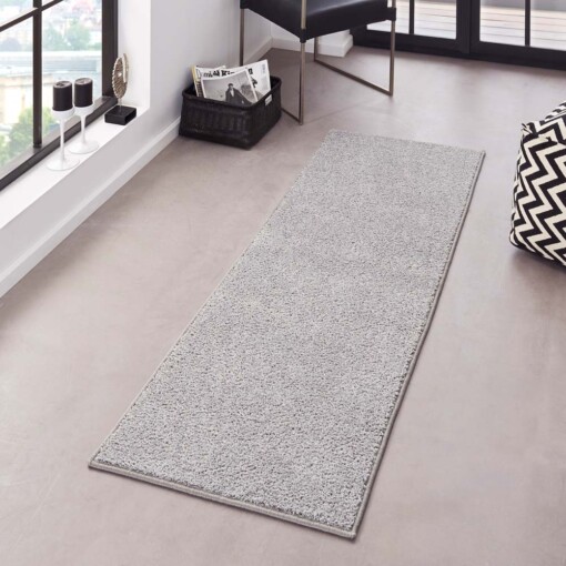 Moderne effen loper Pure - grijs - sfeer