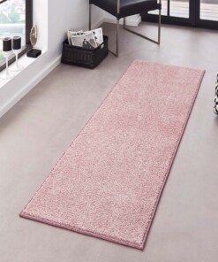 Moderne effen loper Pure - roze - sfeer