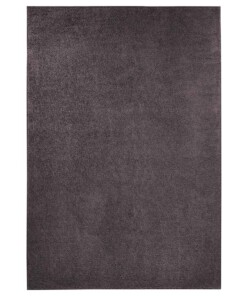 Modern effen vloerkleed Pure - antraciet - overzicht boven, thumbnail