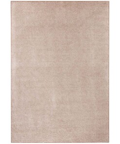 Modern effen vloerkleed Pure - taupe/crème - overzicht boven