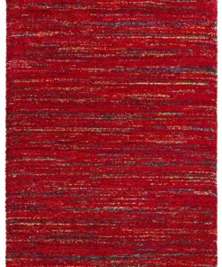 Hoogpolig modern vloerkleed Chic - rood - overzicht boven, thumbnail Hoogpolig modern vloerkleed Chic - rood - overzicht boven, thumbnail