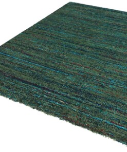 Hoogpolig modern vloerkleed Chic - groen - overzicht schuin, thumbnail Hoogpolig modern vloerkleed Chic - groen - overzicht schuin, thumbnail