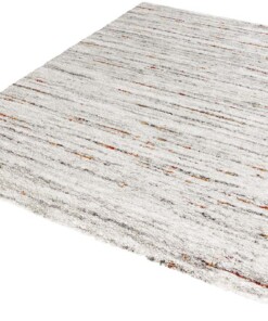 Modern vloerkleed gestreept Delight - crème - overzicht schuin, thumbnail