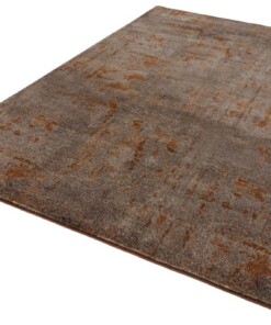 Vintage vloerkleed golden Gate - bruin - overzicht schuin, thumbnail