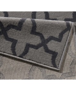 Design loper Glam - grijs - close up vouw, thumbnail