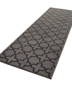 Design loper Glam - grijs - overzicht schuin, thumbnail