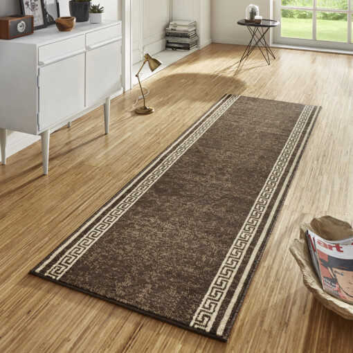 Design loper Casa - bruin - sfeer