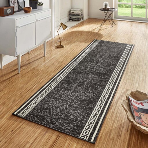 Design loper Casa - zwart - sfeer