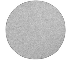 Rond vloerkleed Wol-optiek - grijs - overzicht boven, thumbnail Rond vloerkleed Wol-optiek - grijs - overzicht boven, thumbnail