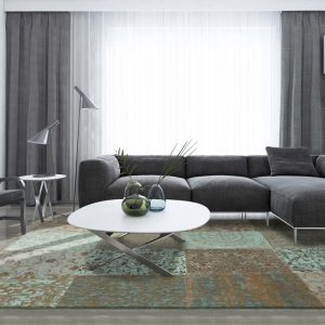 Modern interior of living room