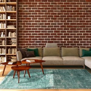 Soggiorno con libreria