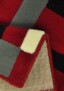 Modern vloerkleed Retro - bruin - close up, thumbnail