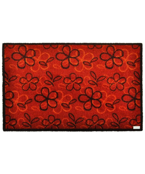 Schoonloopmat Flowers 102092 Wasbaar 30°C - overzicht boven
