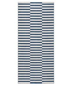 Moderne loper Panel - blauw/crème - overzicht boven, thumbnail Moderne loper Panel - blauw/crème - overzicht boven, thumbnail