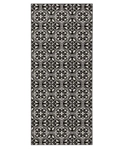 Moderne loper Pattern - zwart/crème - overzicht boven, thumbnail Moderne loper Pattern - zwart/crème - overzicht boven, thumbnail