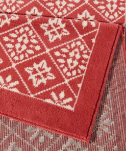 Modern vloerkleed ruiten Tile - - close up, thumbnail