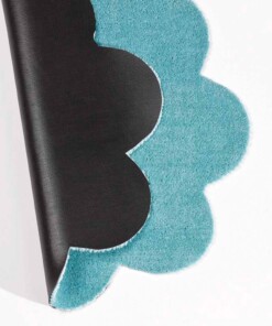 Rond Soft & Clean 102455 Wasbaar 30°C - close up vouw, thumbnail Rond Soft & Clean 102455 Wasbaar 30°C - close up vouw, thumbnail