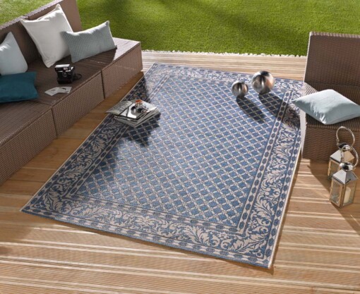 Buitenkleed Royal - blauw - sfeer