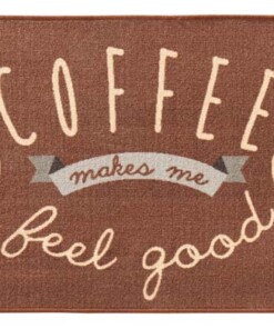 Keukenloper "Coffee Makes Me Feel Good" 102620 - overzicht boven