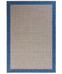 Modern vloerkleed Simple - blauw - overzicht boven, thumbnail