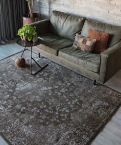 Vintage vloerkleed Feather - Joy de Vivre - bruin - sfeer, thumbnail