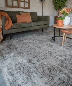 Vintage vloerkleed Feather - Joy de Vivre - grijs - sfeer, thumbnail