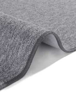 Effen vloerkleed Casual - lichtgrijs - close up, thumbnail Effen vloerkleed Casual - lichtgrijs - close up, thumbnail