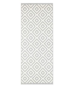 Moderne loper ruiten Native - grijs/crème - overzicht boven, thumbnail Moderne loper ruiten Native - grijs/crème - overzicht boven, thumbnail