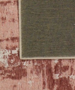 Vintage Vloerkleed Flow - Pink Sun - achterkant, thumbnail