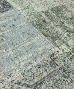 Patchwork Vloerkleed Cento - Nature Palet - close up, thumbnail